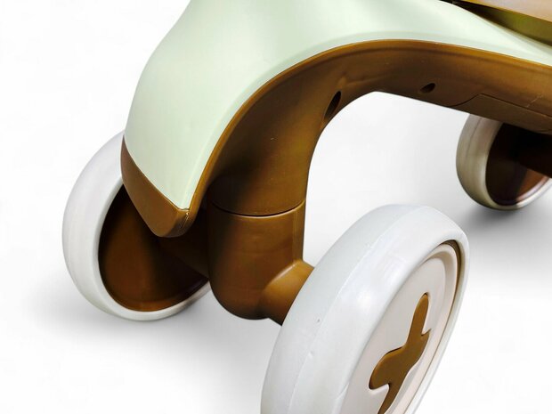 4-Wheel Magic loopfiets - 55CM - donkergroen - Muziek &amp; Lichtjes 3