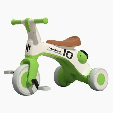 Kinderfiets en Loopfiets voor kinderen - 3 wielen-  2in1 - comfortabel, stabiel en leerzaam