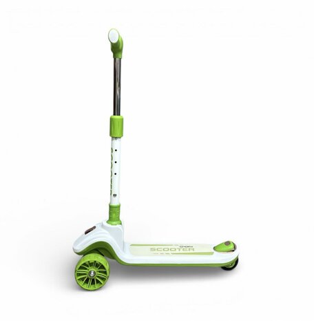 Kinderstep 3 Wielen - Scooter - Driewieler Step Opvouwbaar - Kantelstep - Met Licht &amp; Muziek S