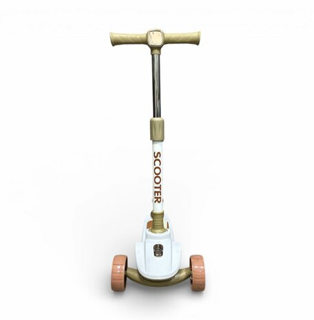 Kinderstep 3 Wielen - Scooter - Driewieler Step Opvouwbaar - Kantelstep - Met Licht &amp; Muziek S