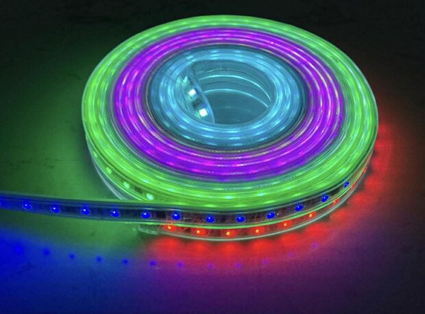 LED - Strip - Complete set - RGB Veelgebruikte kleurrijke RGB - Lichtstrip van 20 meter SMART