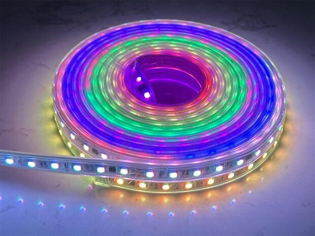 LED - Strip - Complete set - RGB Veelgebruikte kleurrijke RGB - Lichtstrip van 20 meter SMART