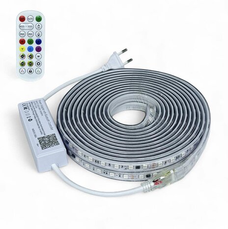 LED - Strip - Complete set - RGB Veelgebruikte kleurrijke RGB - Lichtstrip van 20 meter SMART