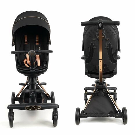 Kinderwagen Baobaohao V16 Buggy zwart voor kinderen van 0-3 jaar &ndash; Luxe, lichtgewicht en opvouwbaar