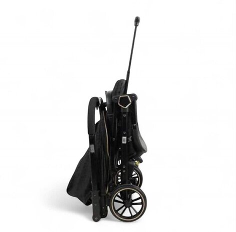 Kinderwagen Baobaohao Y8 Buggy - Luxe, Lichtgewicht &amp; Inklapbare voor 0-3 Jaar Zwart