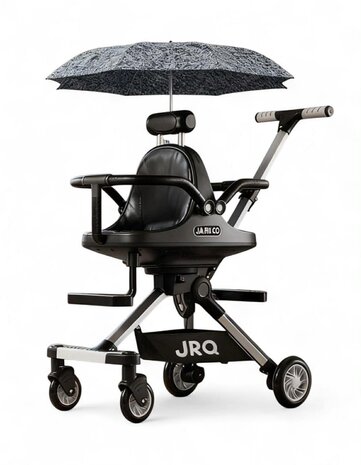 Tweeling Kinderwagen met Parasol - Lichtgewicht - Opvouwbaar - Aluminium Frame - Met Rem &amp; Demping - Voor 6 Maanden tot 4 Jaar