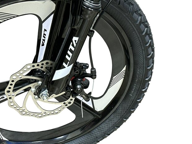 Mountainbike 20 inch voor mannen en vrouwen &ndash; 7 versnellingen met dubbele schijfremmen &ndash; Spatborden &ndash; Velgen &ndash; Fatbike voor kinderen