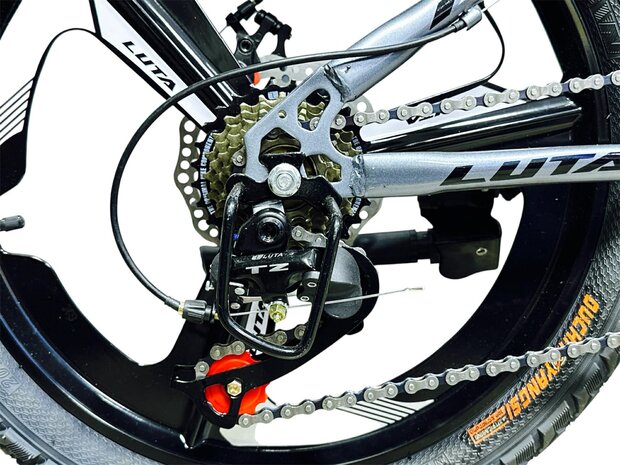 Mountainbike 20 inch voor mannen en vrouwen &ndash; 7 versnellingen met dubbele schijfremmen &ndash; Spatborden &ndash; Velgen &ndash; Fatbike voor kinderen