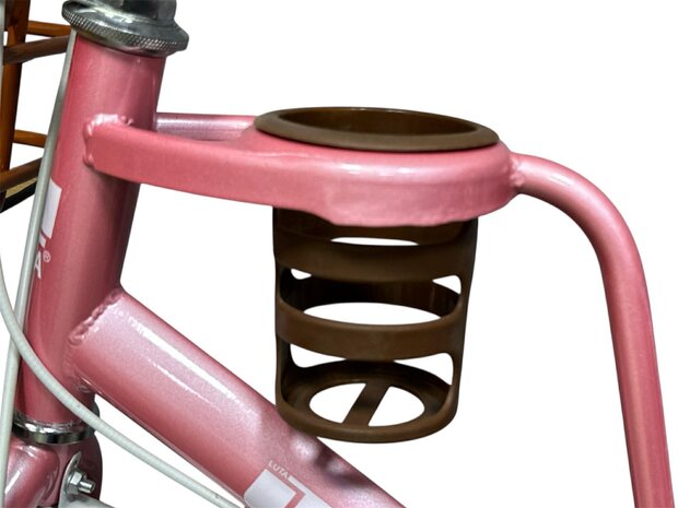 Damesfiets, meisjesfiets, 20 inch LUTA, met dubbele schijfremmen, in hoogte verstelbare kinderfiets