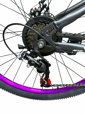 Mountainbike FENGZX - 26 inch voor dames en heren - 21 versnellingen met dubbele schijfremmen