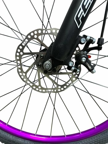 Mountainbike FENGZX - 26 inch voor dames en heren - 21 versnellingen met dubbele schijfremmen