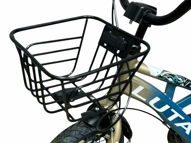 Kinderfiets, voor Jongens- en meisjesfietsen, 12 inch LUTA in hoogte verstelbare kinderfiets