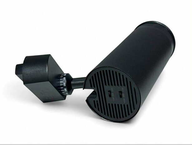 LED-Schienenstrahler Schwarz - 10 bis 30 Watt (CCT, manuell einstellbar) Lichtfarbe: einstellbar auf 3000K, 4000K, 6000K (CCT, manuell einstellbar)