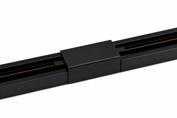 I-SHAPED CONNECTOR for 1-PHASE RAILS - Black