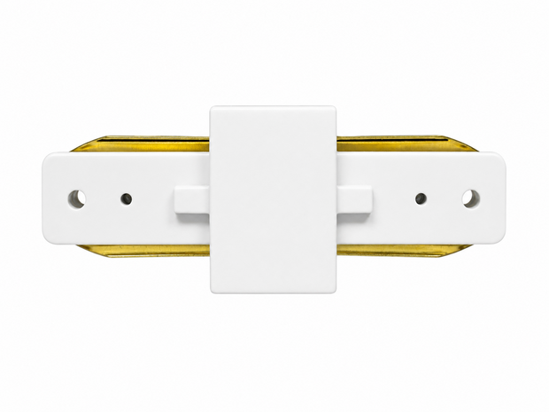 I-SHAPED CONNECTOR for 1-PHASE RAILS - white