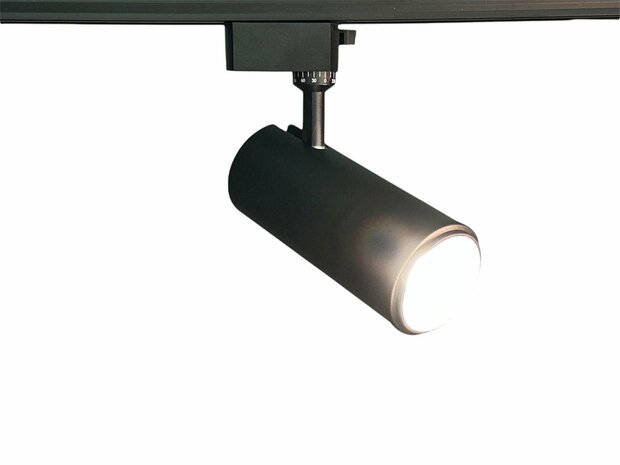 LED-Schienenstrahler Schwarz - 10 bis 30 Watt (CCT, manuell einstellbar) Lichtfarbe: einstellbar auf 3000K, 4000K, 6000K (CCT, manuell einstellbar)