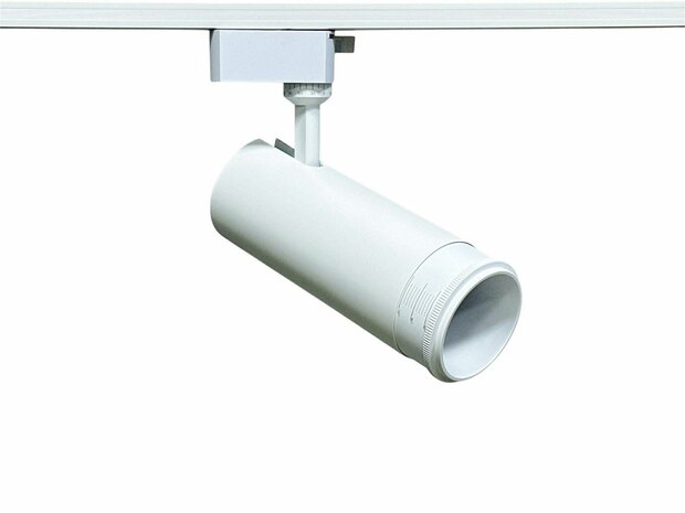 LED Railspot Wit - 10 tot 30 Watt&nbsp;(CCT, handmatig instelbaar) Lichtkleur: instelbaar naar 3000K, 4000K, 6000K (CCT, handmatig instelbaar)