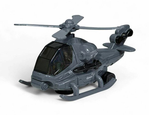 Helikopter - gevechtshelikopter met draaiende propellers - geluid en licht - Bip&amp;Go