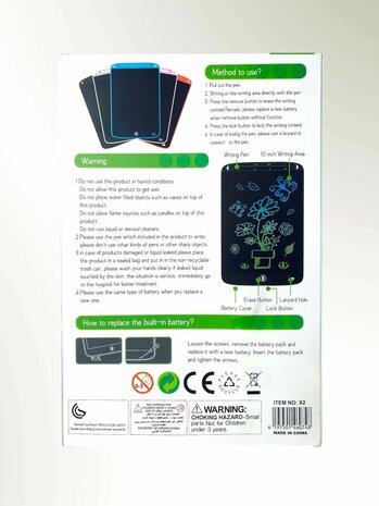 Tekentablet voor Kinderen - Tekenbord - Educatief 8.5 inch LCD Tablet - Speelgoed voor Kinderen