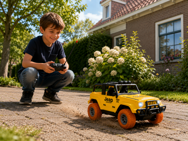 Rc Auto Extreme Sport Car - Rc auto - Oplaadbaar Accu + USB lader 