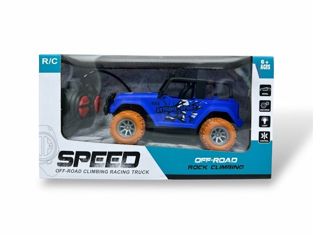 Rc Auto Extreme Sport Car - Rc auto - Oplaadbaar Accu + USB lader 
