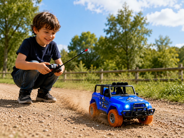Rc Auto Extreme Sport Car - Rc auto - Oplaadbaar Accu + USB lader 