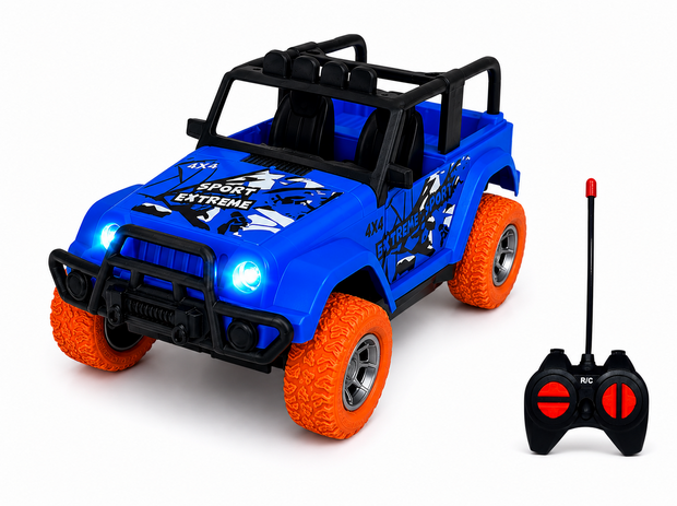 Rc Auto Extreme Sport Car - Rc auto - Oplaadbaar Accu + USB lader 