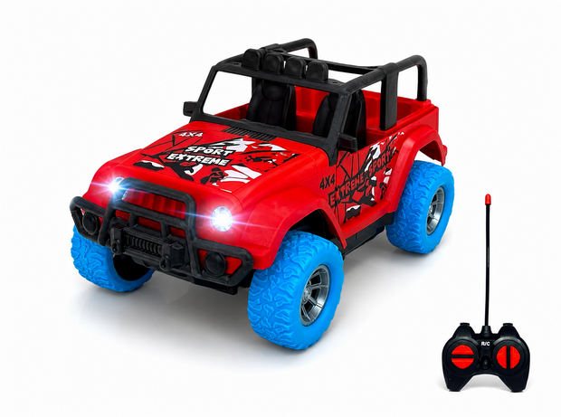 Rc Auto Extreme Sport Car - Rc auto - Oplaadbaar Accu + USB lader 