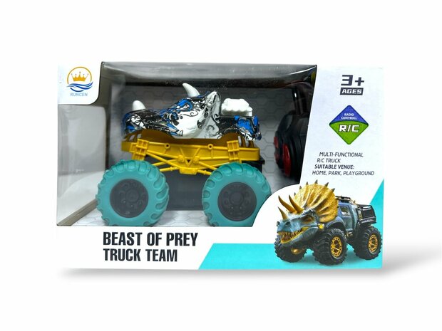 RC Mini Bestuurbare Raceauto - BEAST of PREY - RC CAR - Oplaadbaar + USB