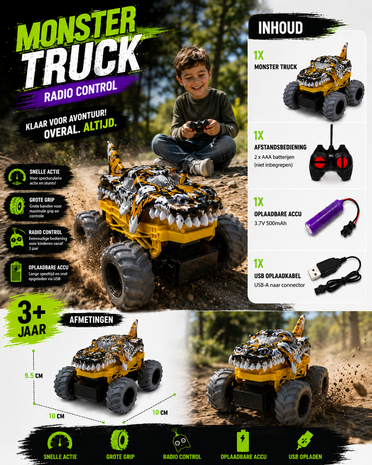 RC Auto Mini Bestuurbare Raceauto - RC CAR - Oplaadbaar + USB