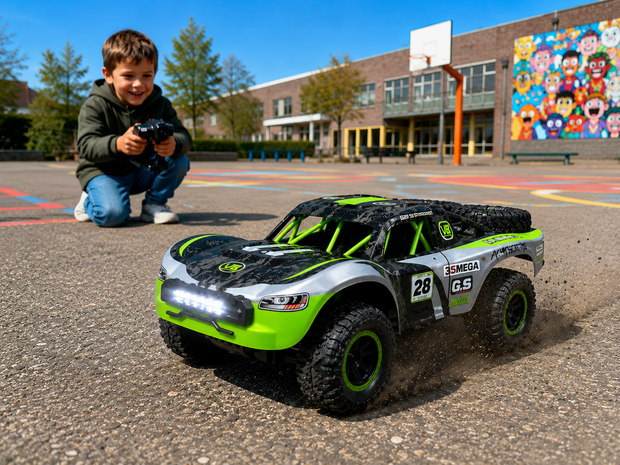 RC Auto Offroad Rally Sprint 35 Mega 1:10 &ndash; 42CM RC Auto  - Extra Reservewielen &amp; 2.4GHz 