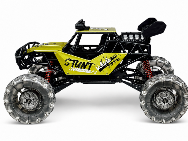RC Auto MAX DRIVE RC Monstertruck 1/8 XXL met 360&deg; Drift, Rookfunctie, LED - 2.4GHZ - Omni Wielen