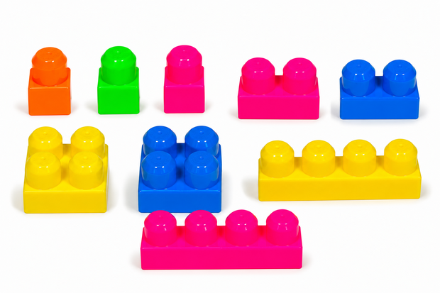 Blocks - Bouwblokken Set &ndash; 30 stuks Grote Bouwstenen voor Peuters