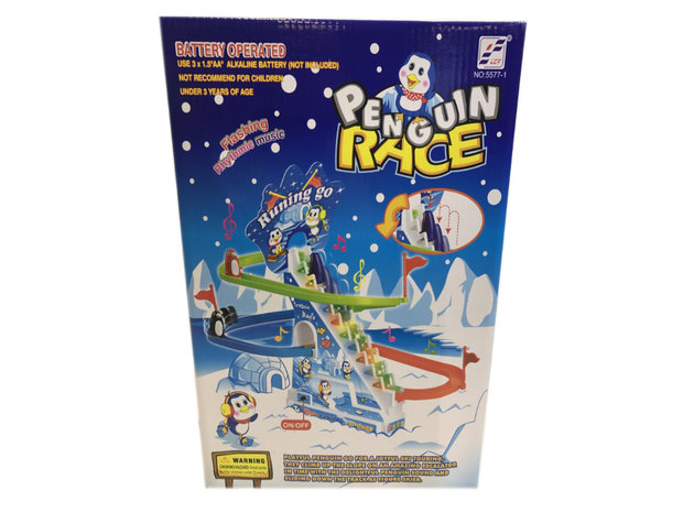 Jouets de course de pingouins