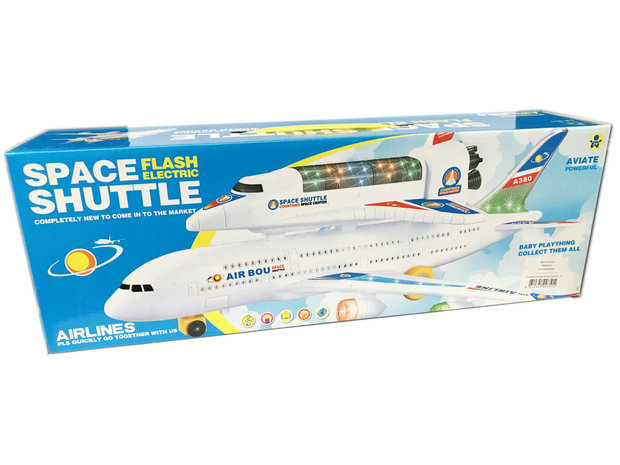 Space Shuttle Airbus Spielzeugflugzeug 44CM