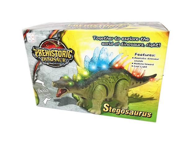 Dinosaurierspielzeug - Ceratopia - mit Licht und Dino-Sound 35 CM