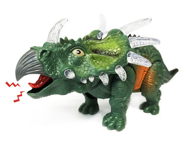 Dinosaurierspielzeug - Ceratopia - mit Licht und Dino-Sound 35 CM