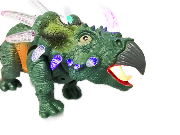 Dinosaurierspielzeug - Ceratopia - mit Licht und Dino-Sound 35 CM