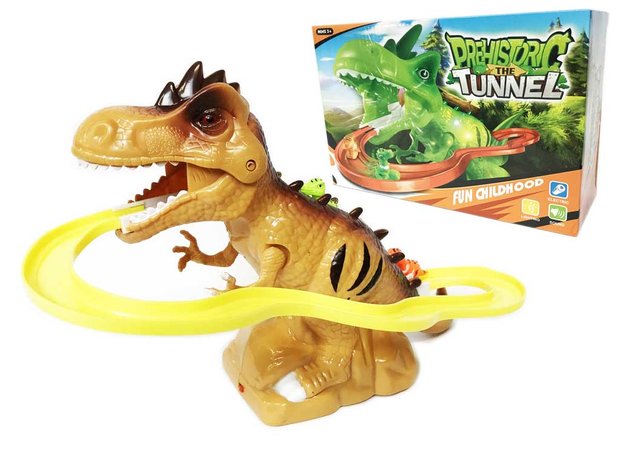 Prehistoric the Tunnel - Dinosaurus glijbaan tunnel speelgoed 30CM