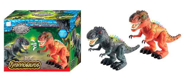 Dinosaurus speelgoed - Tyrannosaurus - met lichtjes en dinosaurus geluid 32 CM