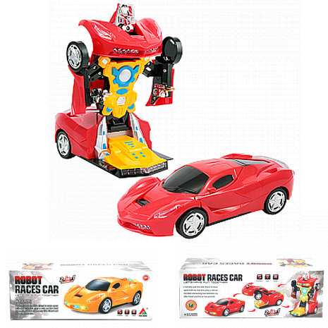 Transform - Robot Race car - 2in1 robot en auto