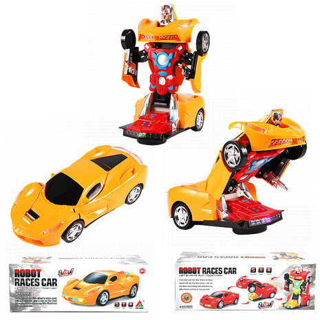 Transform - Robot Race car - 2in1 robot en auto