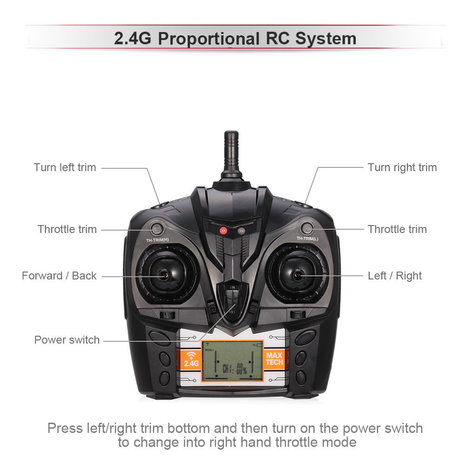 RC Race Boot H105- Water Wizard 2.4GHZ - Skytech SPEED 25KM (36CM)