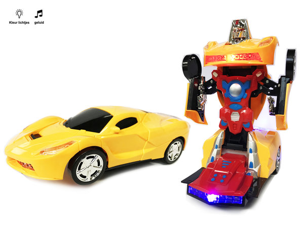 Transform - Robot Race car - 2in1 robot and car