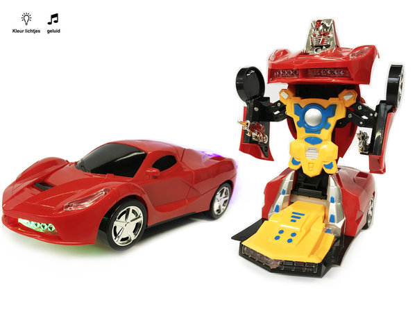 Transform - Robot Race car - 2in1 robot en auto