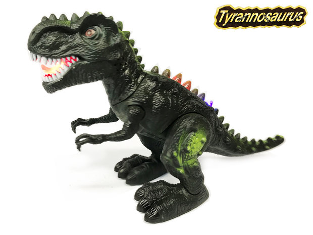 Dinosaurus speelgoed - Tyrannosaurus - met lichtjes en dinosaurus geluid 32 CM