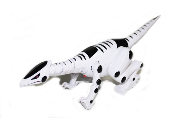 Robot Dinosaurus - met echte dinosaurus geluid en beweegbaar (37cm)