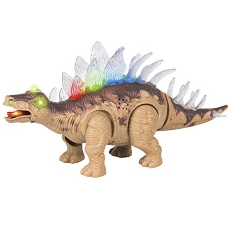 Dinosaurierspielzeug - Stegosaurus - mit Lichtern und Dinosaurierger&auml;usch