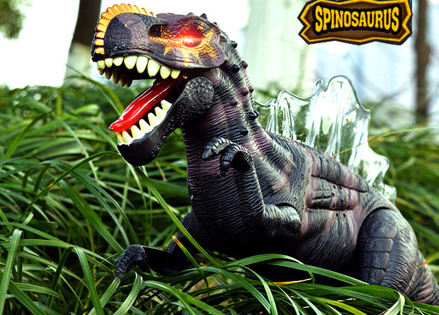 Tyrannosaurus Rex met dino geluid en lichtjes -Dinosaurus speelgoed 41CM