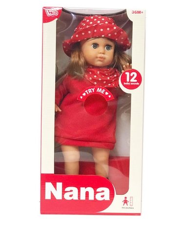 Nana pratende pop 35CM - speelgoed pop